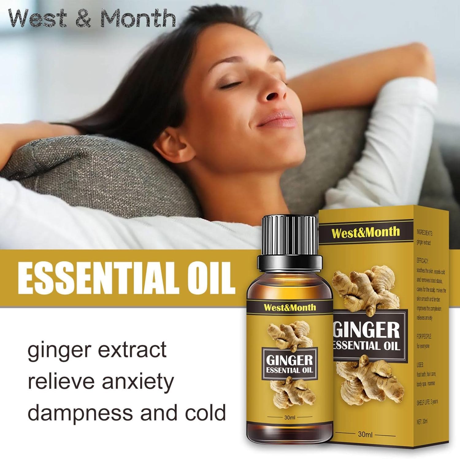 Soothyxo⢠Natural Ginger Oil